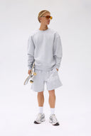 7 Days Active Organic Sweatshorts Sweatshorts 022 Heather Grey