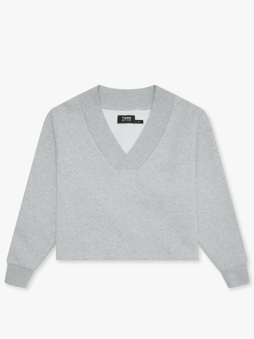 Organic V-neck Jumper