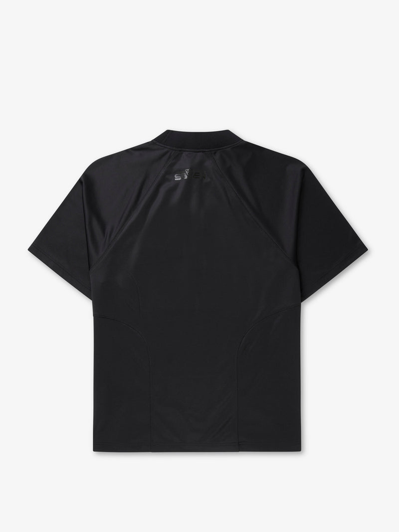7 DAYS Panelled Tech Tee T-shirt 001 Black