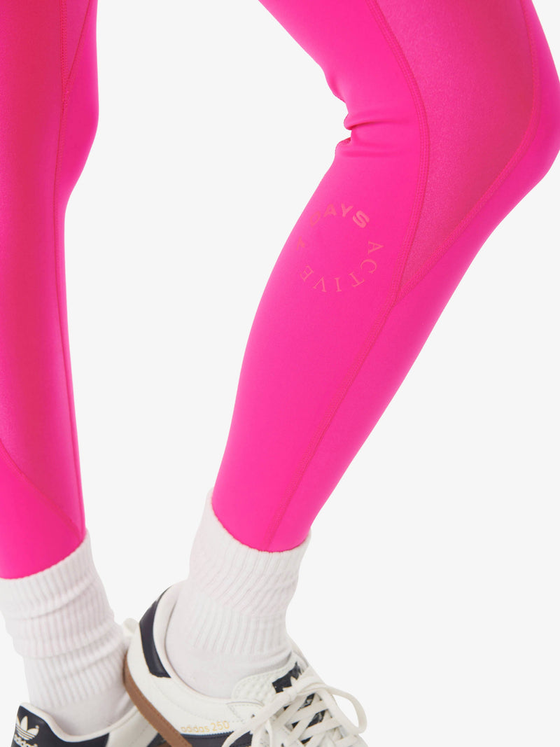 7 DAYS Panelled Tights Tights 147 Pink Glo