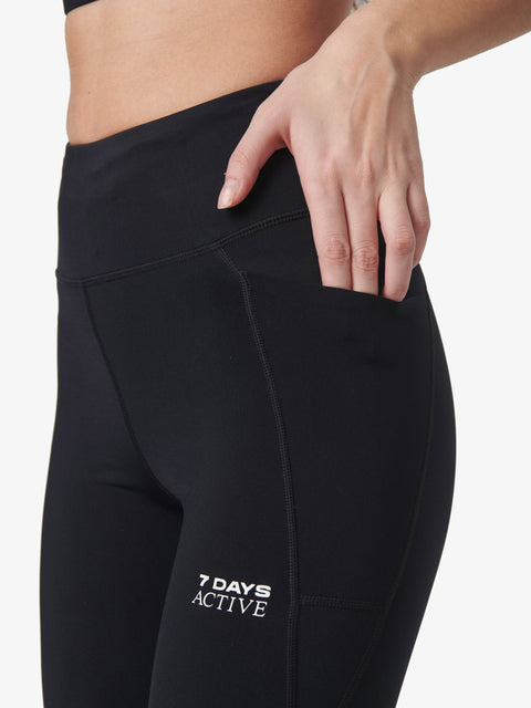 7 DAYS Performance Tights Tights & Bike Shorts 001 Black