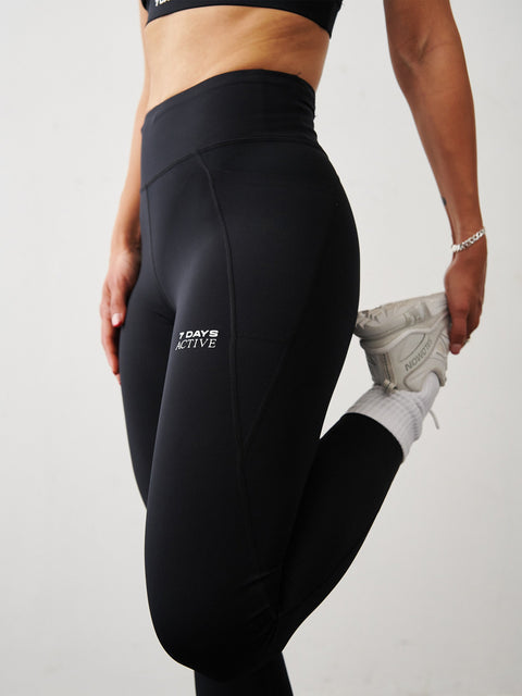 7 DAYS Performance Tights Tights & Bike Shorts 001 Black