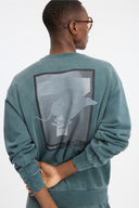 7 Days Active Regular Crewneck Sweatshirts 065 Dusty Green