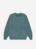 7 Days Active Regular Crewneck Sweatshirts 065 Dusty Green