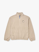 7 Days Active Regular Half Zip Fleece Outerwear 835 Silver Gray