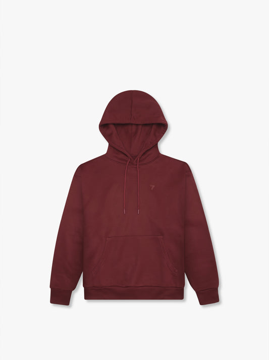 7 Days Active Regular Hoodie Hoodie 837 Cabernet