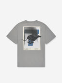 7 Days Active Regular Race Line Tee T-shirt S/S 080 Light Grey