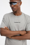 7 Days Active Regular Race Line Tee T-shirt S/S 080 Light Grey