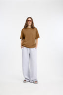 7 Days Active Regular Run To Be Strong Tee T-shirt S/S 004 Brown