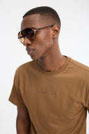 7 Days Active Regular Run To Be Strong Tee T-shirt S/S 004 Brown