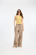 7 Days Active Rib Tank Top Tops 077 Lemon