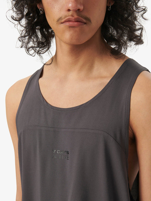 7 DAYS Running Tank Tanktops 037 Blackened Pearl