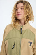 7 Days Active SOUL Fleece Jacket Jackets 053 Sand