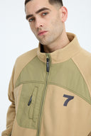 7 Days Active SOUL Fleece Jacket Jackets 053 Sand