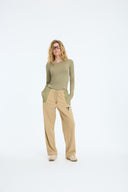 7 Days Active SOUL Fleece Pants Pants 053 Sand