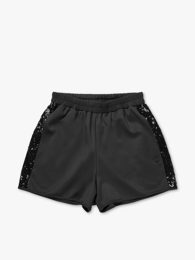 7 DAYS Sequinned Tech Shorts Shorts 001 Black