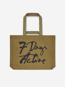 7 Days Active Shopper Bags 059 Khaki