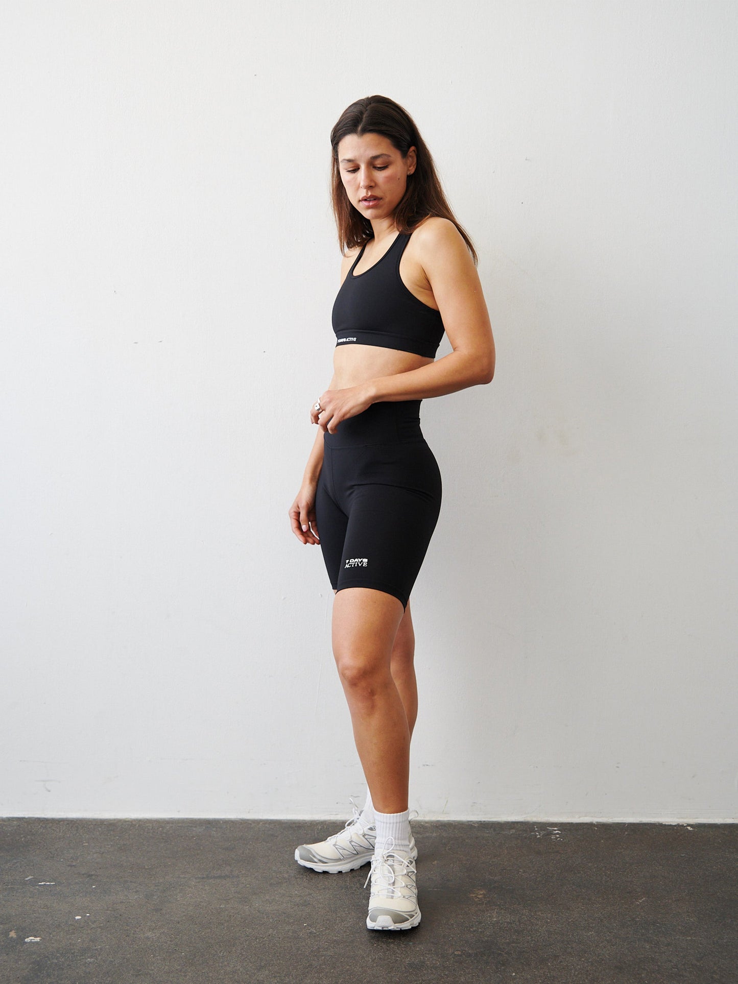 7 DAYS Signature Bike Shorts Tights & Bike Shorts 001 Black