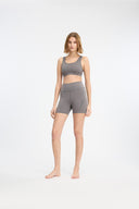 7 Days Active Signature Bike Shorts Training Shorts 002 Grey
