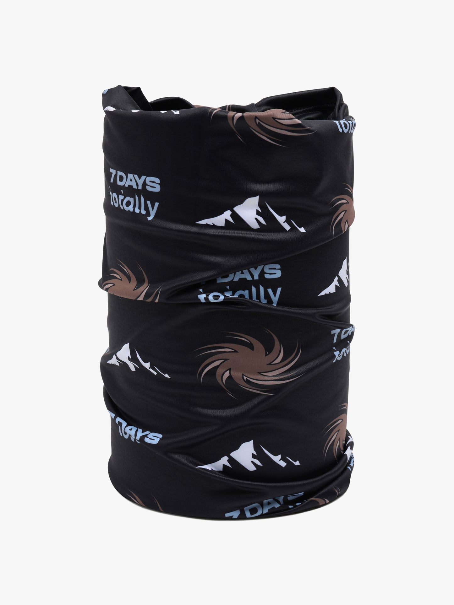 7 Days Active Skiing Bandana Headwear 001 Black