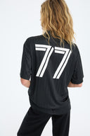 7 Days Active Soccer Polo Shirt Lifestyle Tops 001 Black