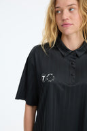 7 Days Active Soccer Polo Shirt Lifestyle Tops 001 Black
