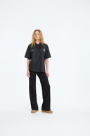 7 Days Active Soccer Polo Shirt Lifestyle Tops 001 Black