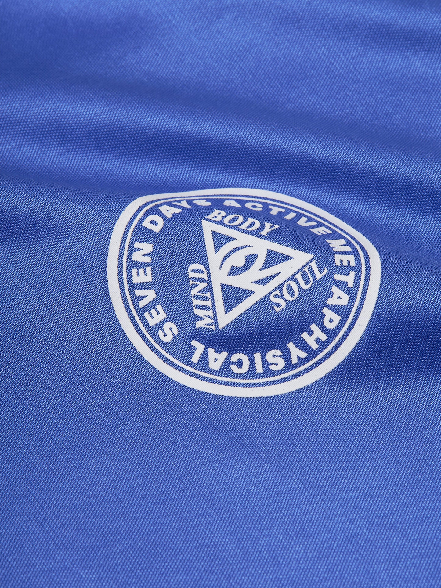 7 DAYS Tech Football Longsleeve Tee T-shirt L/S 330 Baja Blue