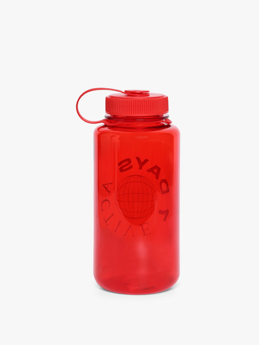 7 Days Active Water Bottle Drinking Bottle 124 True Red