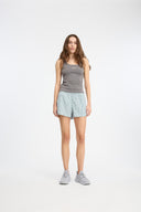 7 Days Active Womens Running Shorts Training Shorts 065 Dusty Green