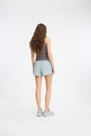 7 Days Active Womens Running Shorts Training Shorts 065 Dusty Green