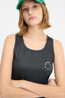 7 Days Active Womens Singlet Tops 060 Petrol