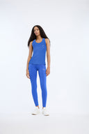 7 Days Active Womens Singlet Training Tops 375 Dazzling Blue