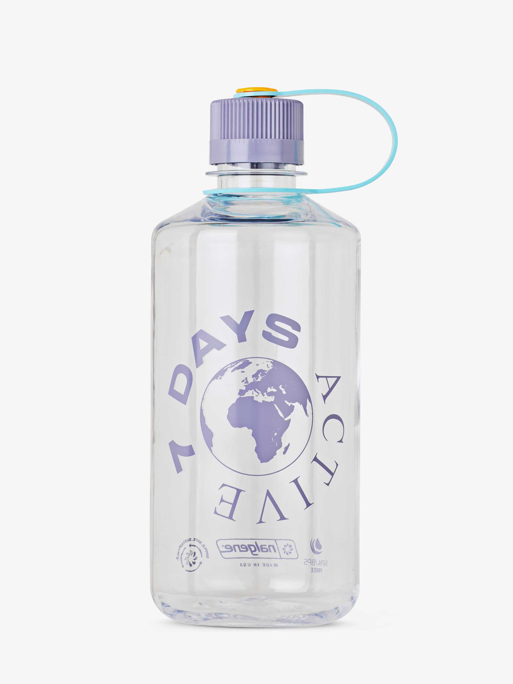 7 DAYS 32oz Narrow Mouth Drinking Bottle 957 Clear
