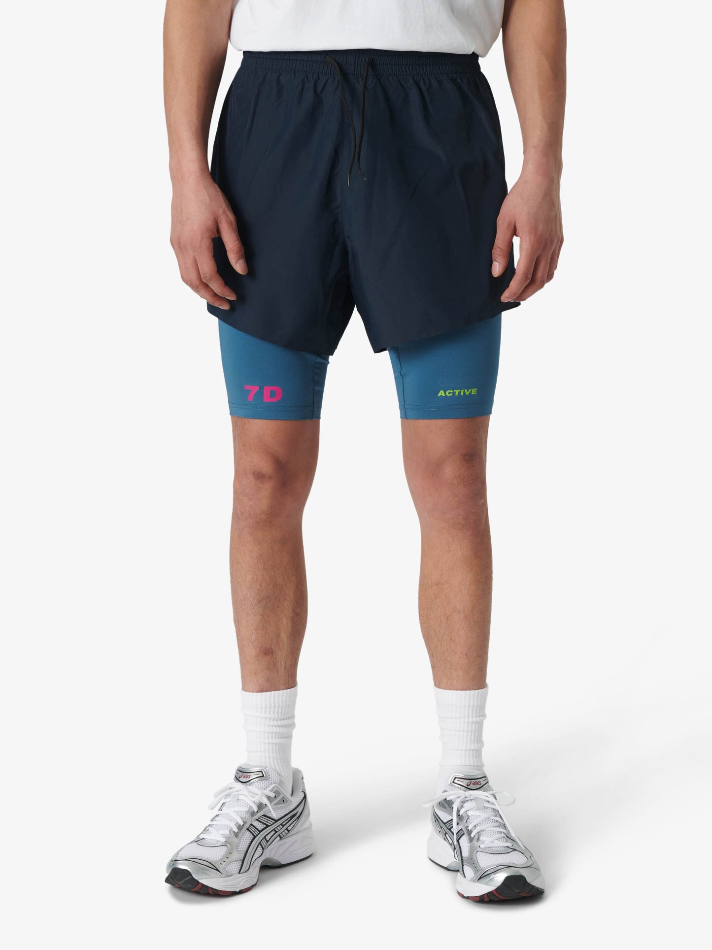 7 DAYS Agassi 2in1 shorts Shorts 045 Forest River grey