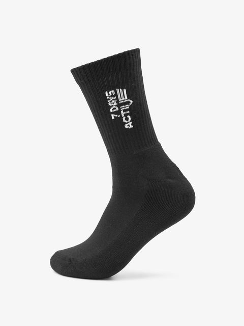 7 DAYS Tennis Socks Socks 001 Black