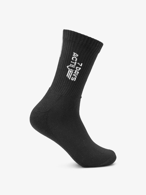 7 DAYS Tennis Socks Socks 001 Black