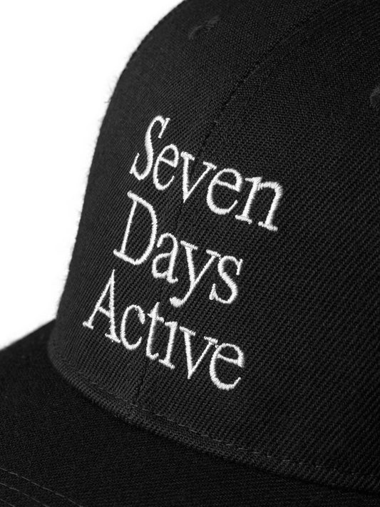7 DAYS Cap Cap 001 Black