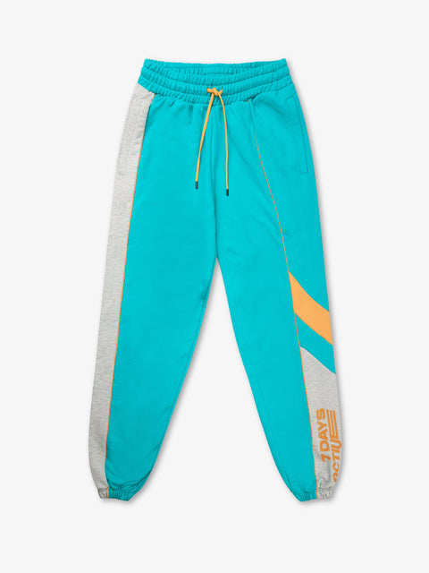 7 DAYS Malone Sweat Pants Sweatpants 947 Spectra Green