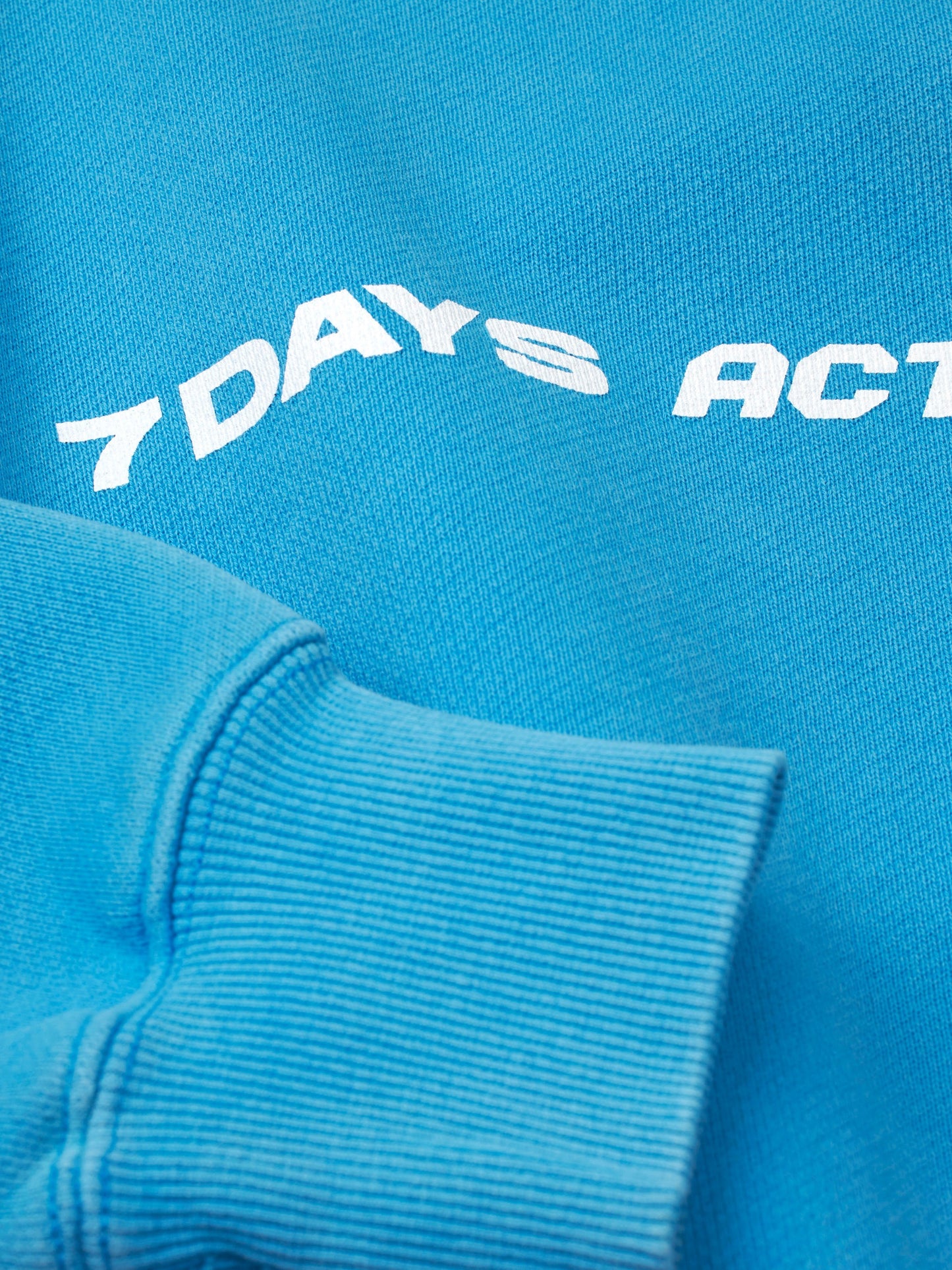 7 DAYS Mauri Crew Neck Sweatshirts 319 Malibu Blue