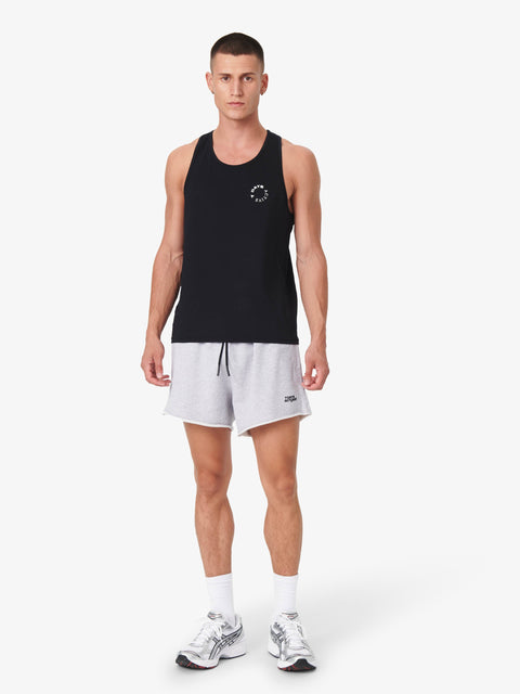 7 DAYS Men's Singlet Tanktops 001 Black