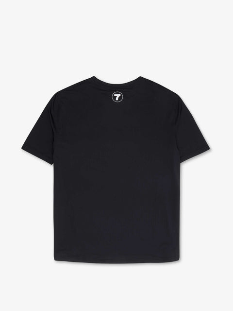 7 DAYS Men's Training Tee T-shirt S/S 001 Black