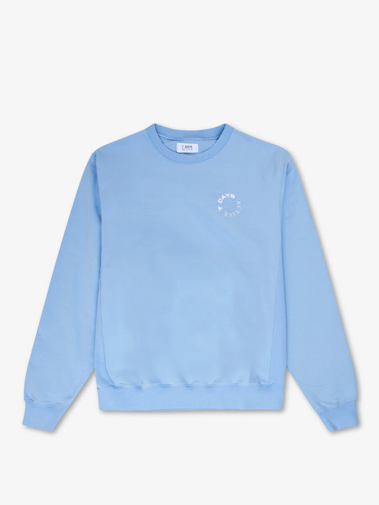 7 DAYS Monday Crewneck Sweatshirts 359 Frozen Fjord