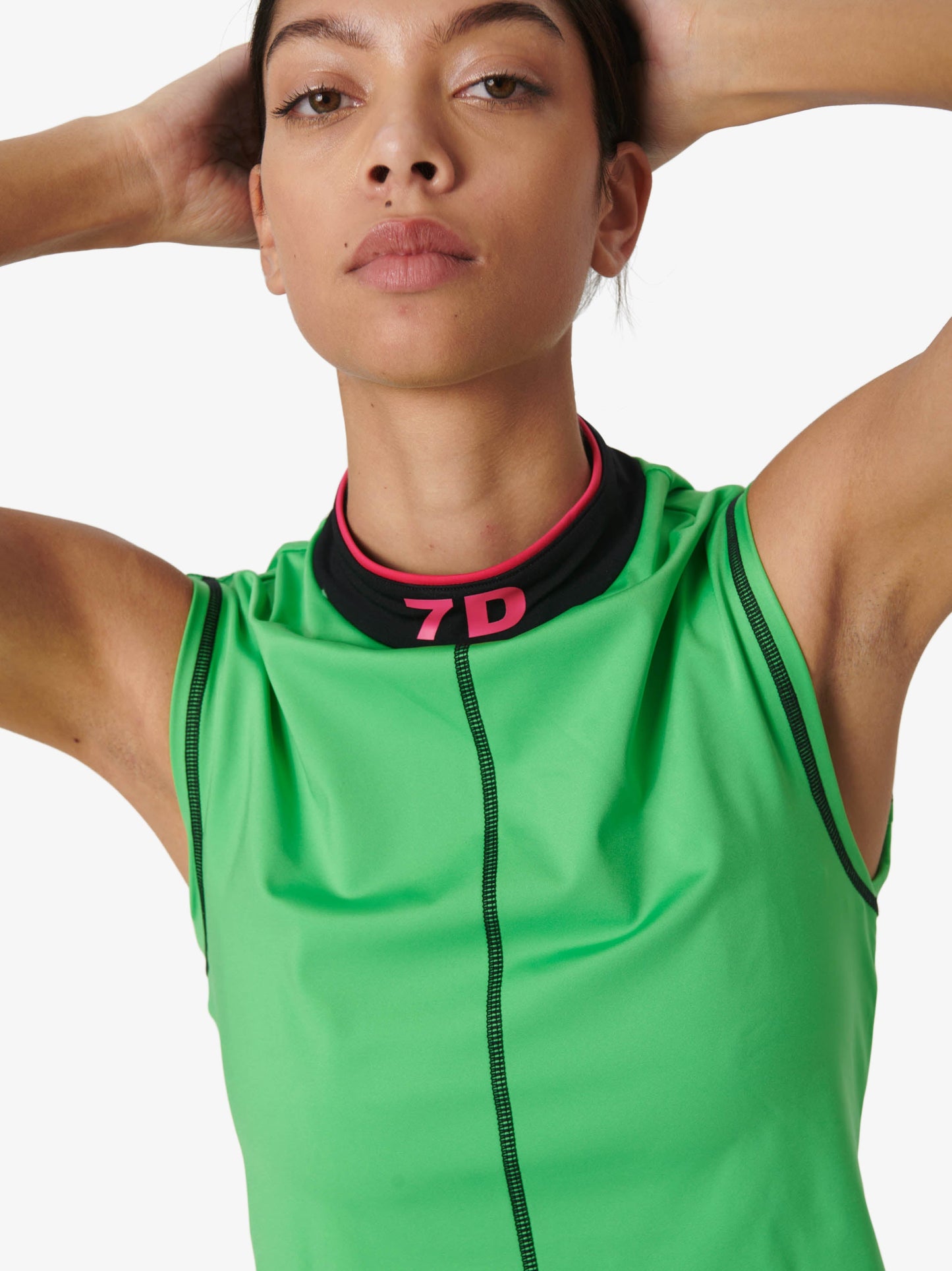 7 DAYS Picabo Running Top Croptops 222 Poison Green