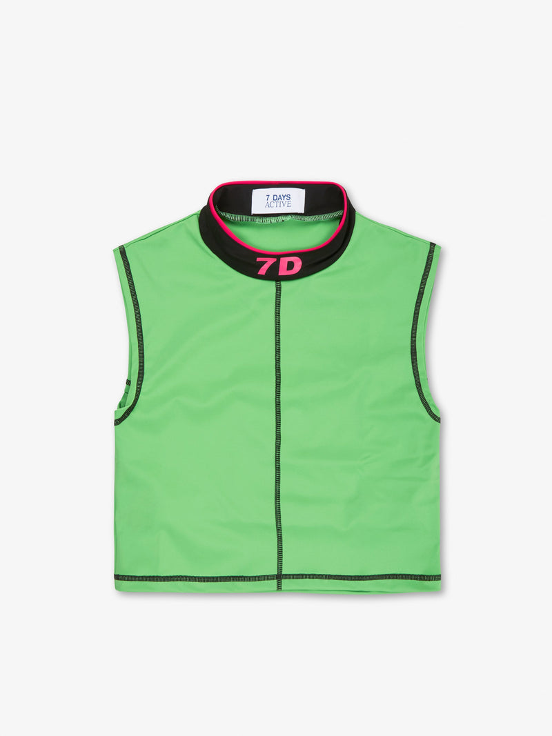 7 DAYS Picabo Running Top Croptops 222 Poison Green