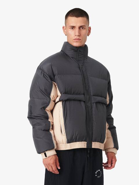 7 DAYS Steward Puffer Jacket Jackets 070 Asphalt