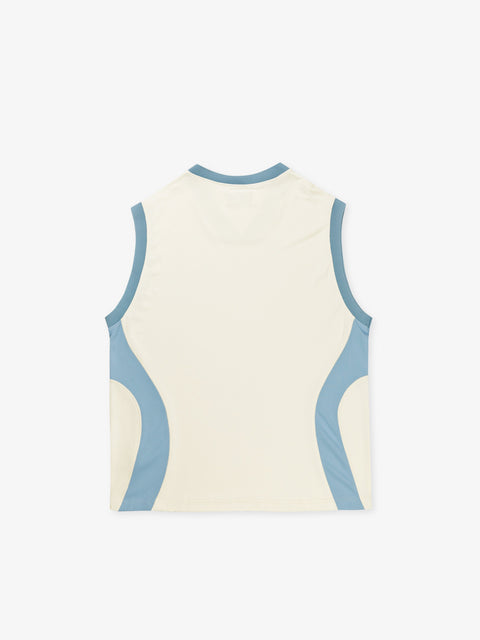 7 DAYS Tech Basket Shirt Tanktops 048 White