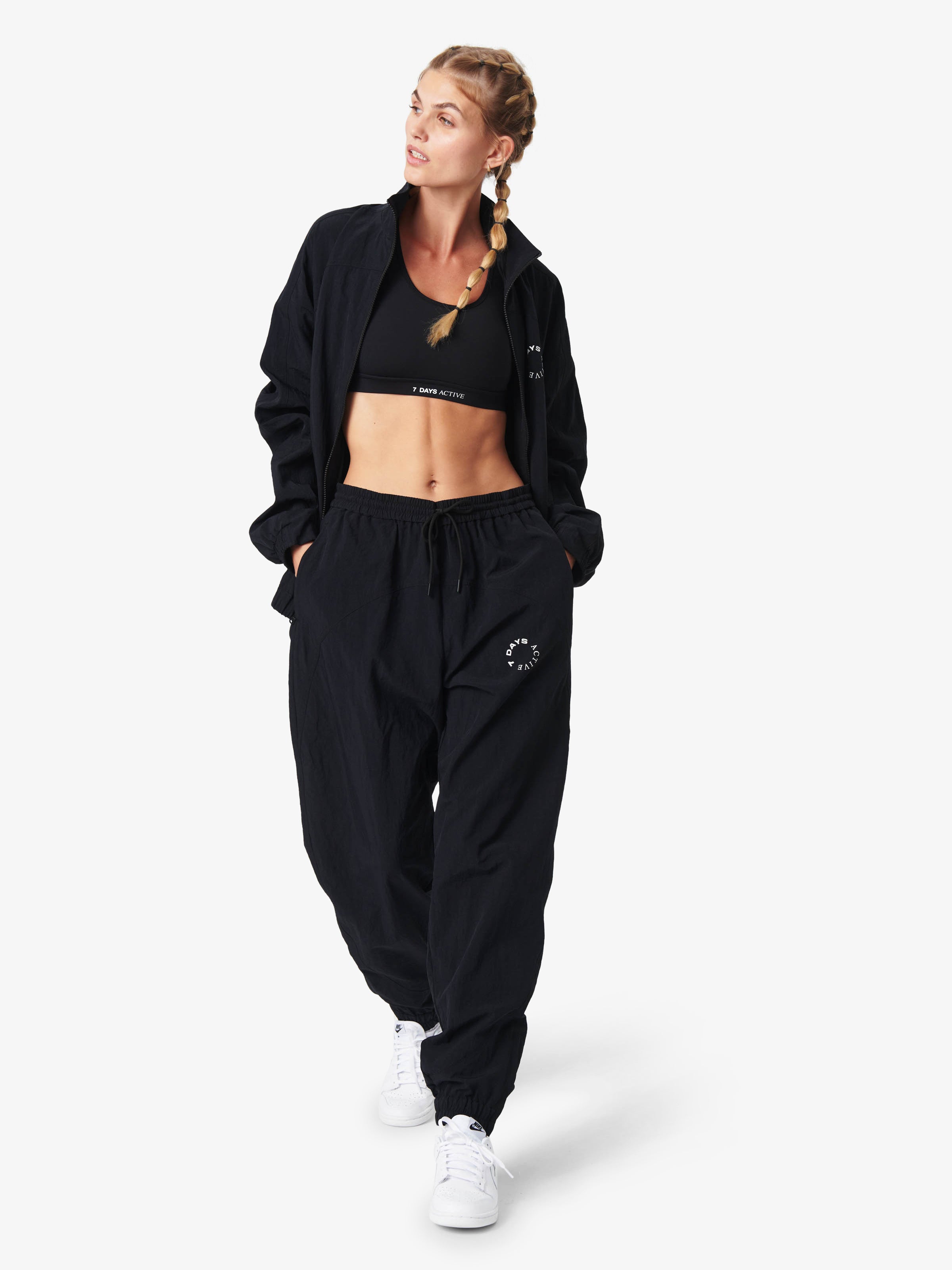 Black tracksuit pants sale