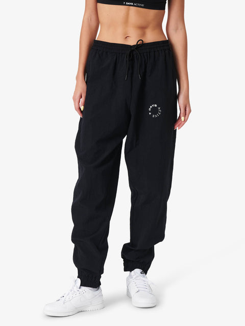 7 DAYS Tracksuit Pants Trackpants 001 Black