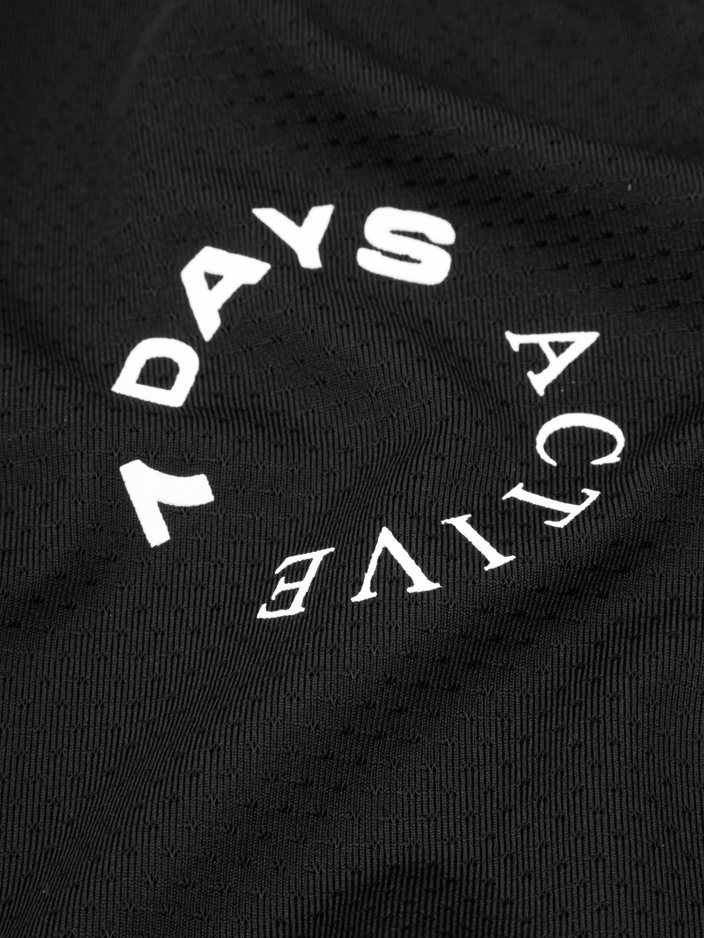 7 DAYS Women's Training Tee T-shirt S/S 001 Black